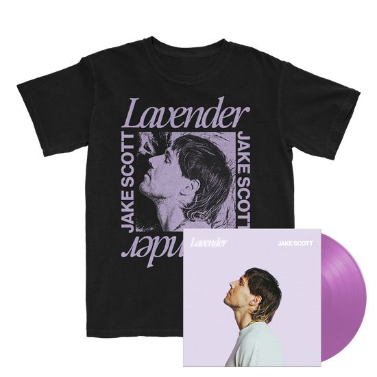 Lavender Vinyl + T-shirt Fan Pack